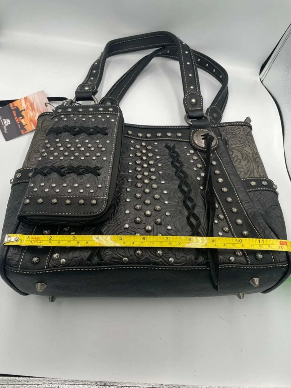 New Montana West American Bling Conceal Carry Purse And Wallet - Picture 7 of 10